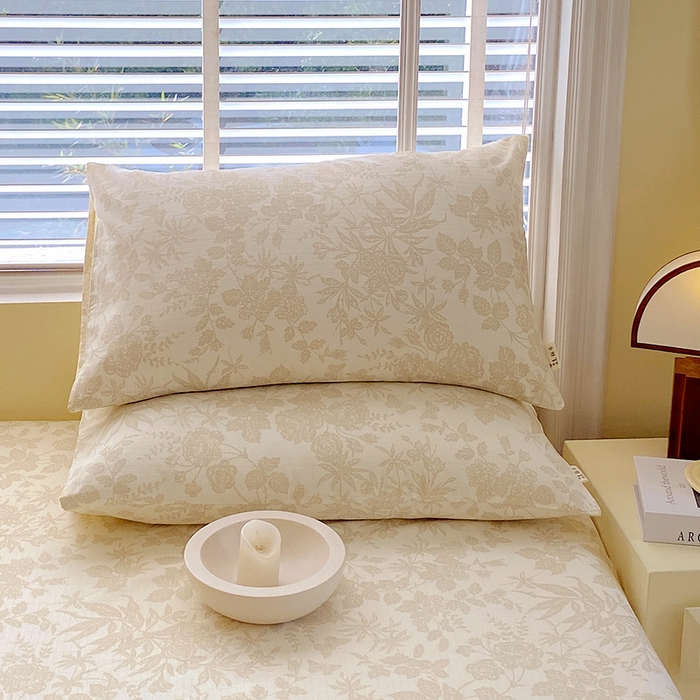 91家纺网 家纺一手货源 找家纺 爱彼家纺 2026新款全棉纯棉老粗布凉席单床单席子床单三件套-系列三 华夫格-花辰潮汐