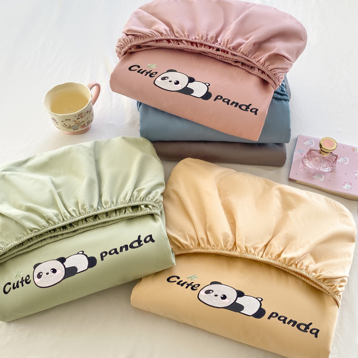 91家纺网 家纺一手货源 找家纺 （总）恋人优选 2026新款爬爬熊刺绣全棉纯棉单床笠床笠单件（专版花型 盗版必究）