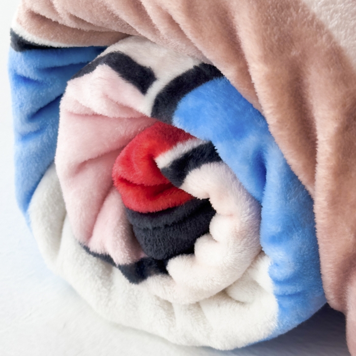 91家纺网 家纺一手货源 找家纺 （总）潮邦创意家居 2026新款星眠绒单层双面球毯-BubbleTots巴波布布独家授权-第一批 控价：100*150cm不得低于69元 150*200cm不得低于89元