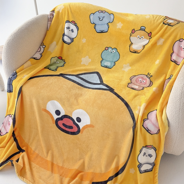 91家纺网 家纺一手货源 找家纺 潮邦创意家居 2026新款星眠绒单层双面球毯-BubbleTots巴波布布独家授权-第一批 控价：100*150cm不得低于69元 150*200cm不得低于89元 巴啵茨茨