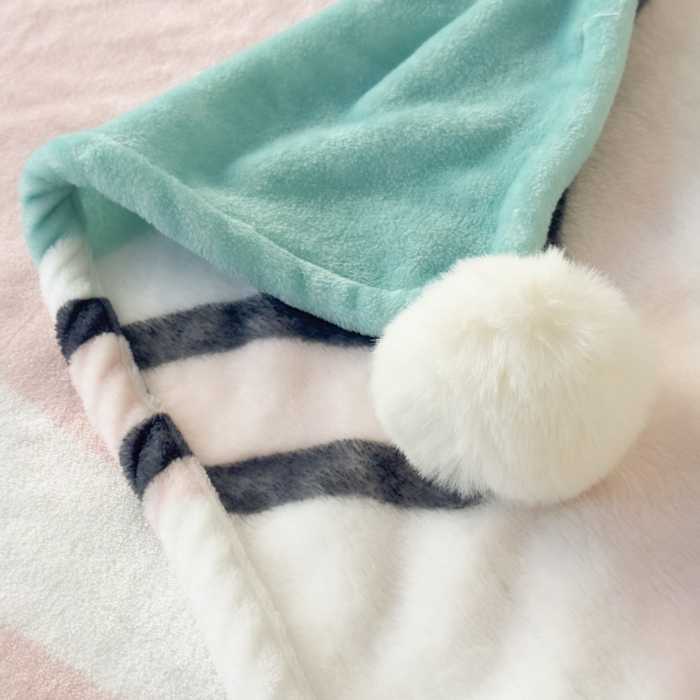 91家纺网 家纺一手货源 找家纺 潮邦创意家居 2026新款星眠绒单层双面球毯-BubbleTots巴波布布独家授权-第一批 控价：100*150cm不得低于69元 150*200cm不得低于89元 巴波桃桃