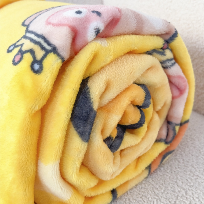 91家纺网 家纺一手货源 找家纺 潮邦创意家居 2026新款星眠绒单层双面球毯-BubbleTots巴波布布独家授权-第一批 控价：100*150cm不得低于69元 150*200cm不得低于89元 巴啵茨茨