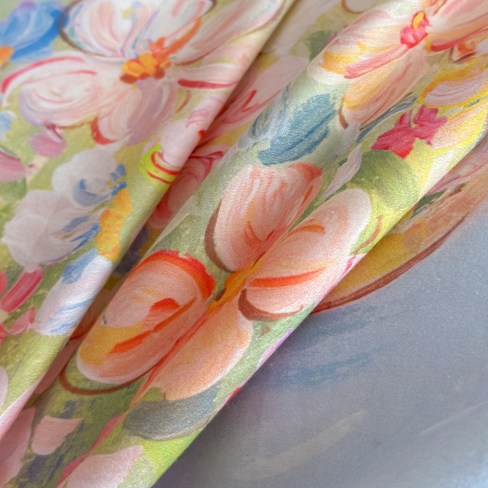 91家纺网 家纺一手货源 找家纺 （总）禾时 2026新款全棉数码手绘油画卡通四件套