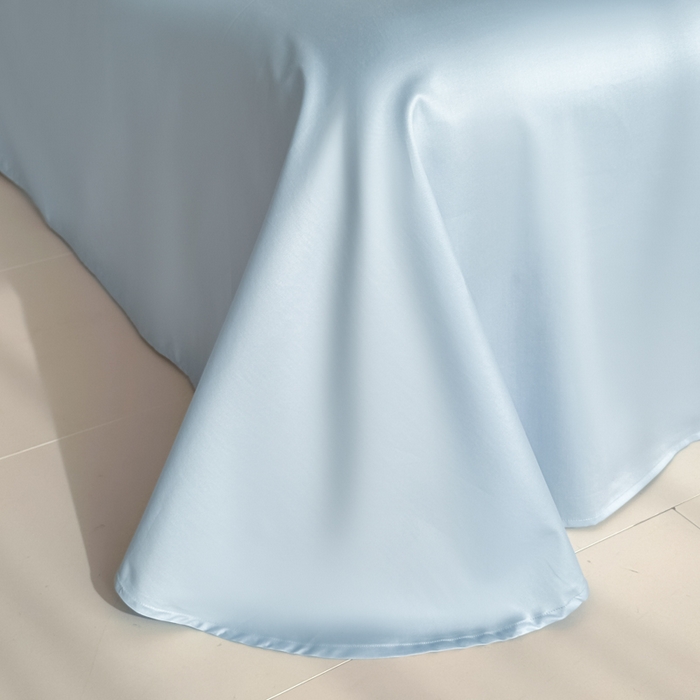 91家纺网 家纺一手货源 找家纺 禾时 2026新款全棉数码手绘油画卡通四件套 彩虹派对（蓝）