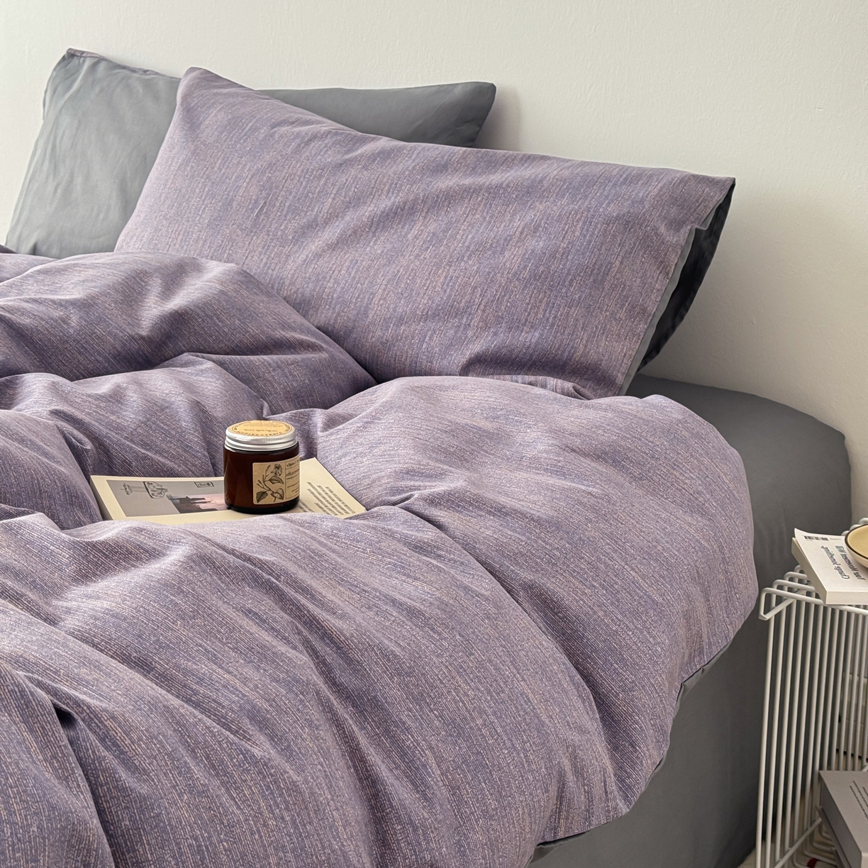 91家纺网 家纺一手货源 找家纺 （总）简宜家居（朝初家纺） 2026新款12868全棉简约纯棉四件套