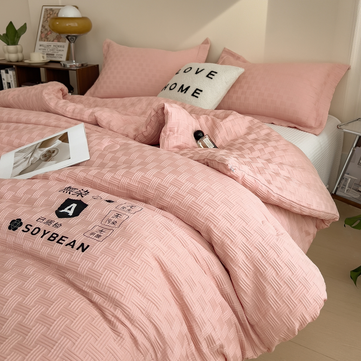 91家纺网 家纺一手货源 找家纺 （总）好尚居 2026新款烫画华夫格冬被