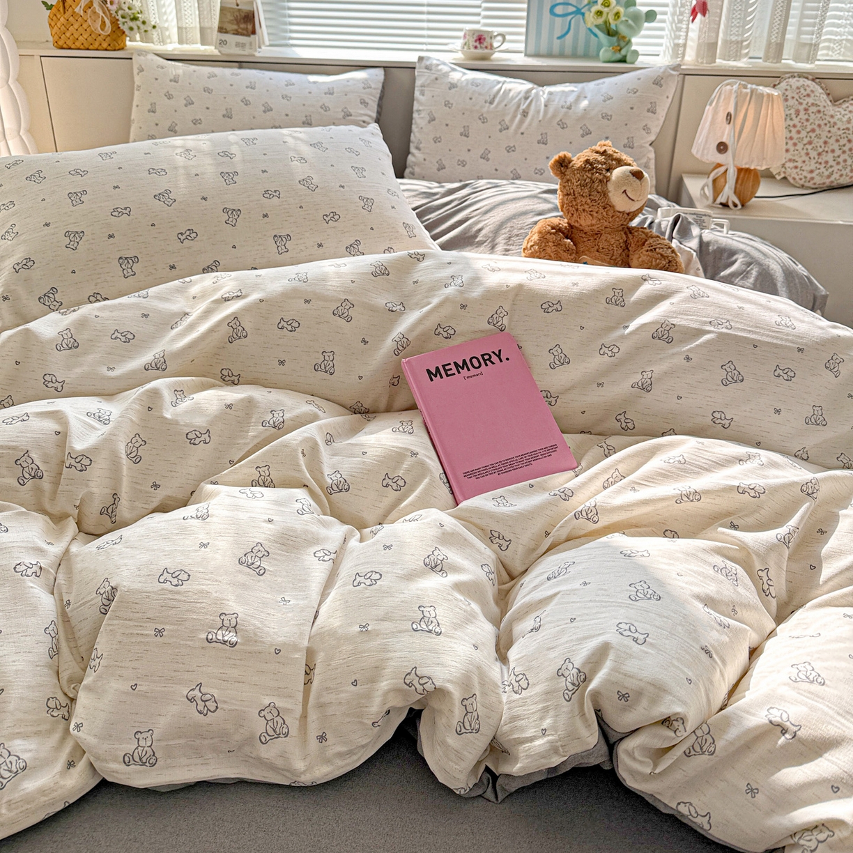 91家纺网 家纺一手货源 找家纺 （总）名品家纺 2026新款软糯小露麻棉麻棉纱四件套 提供买家秀