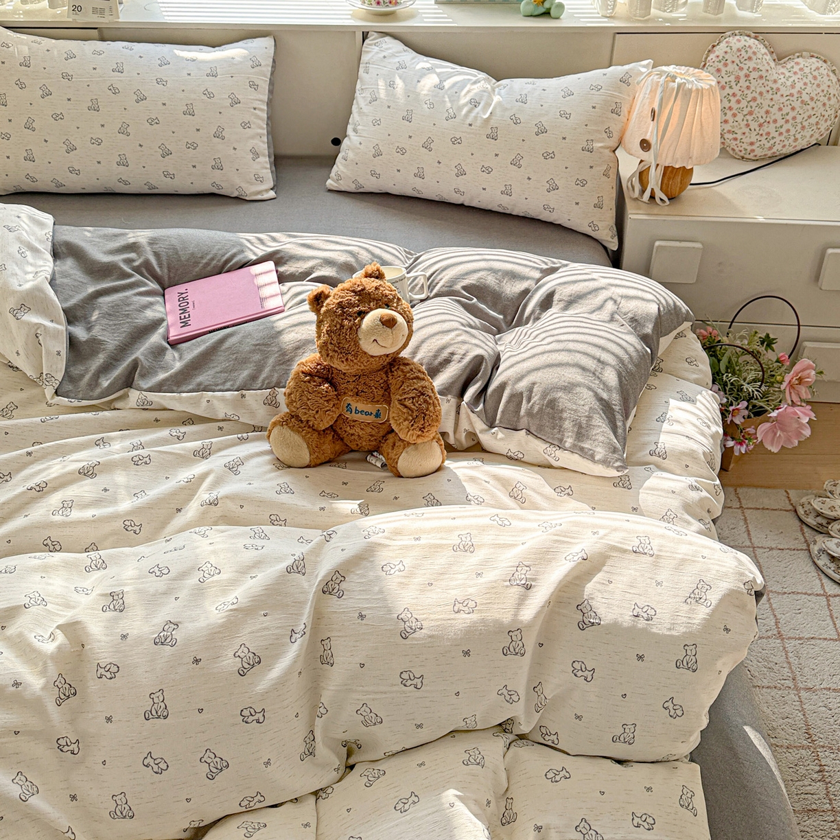 91家纺网 家纺一手货源 找家纺 （总）名品家纺 2026新款软糯小露麻棉麻棉纱四件套 提供买家秀