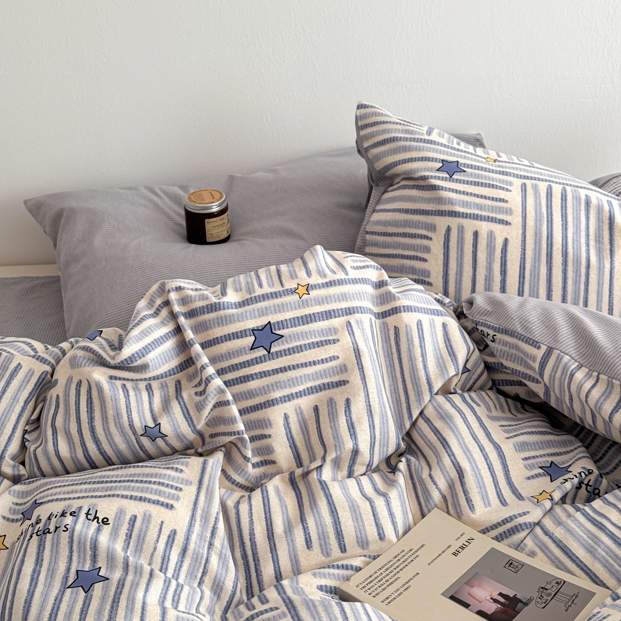 91家纺网 家纺一手货源 找家纺 （总）女子家纺 2026新款40支12868简约全棉四件套