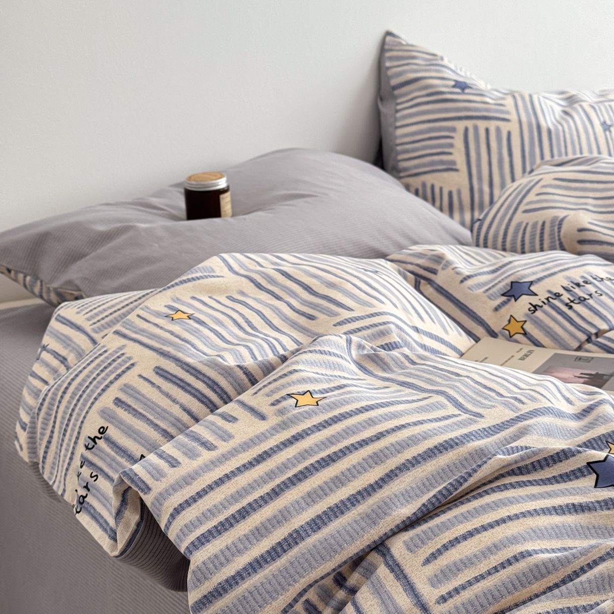 91家纺网 家纺一手货源 找家纺 （总）女子家纺 2026新款40支12868简约全棉四件套