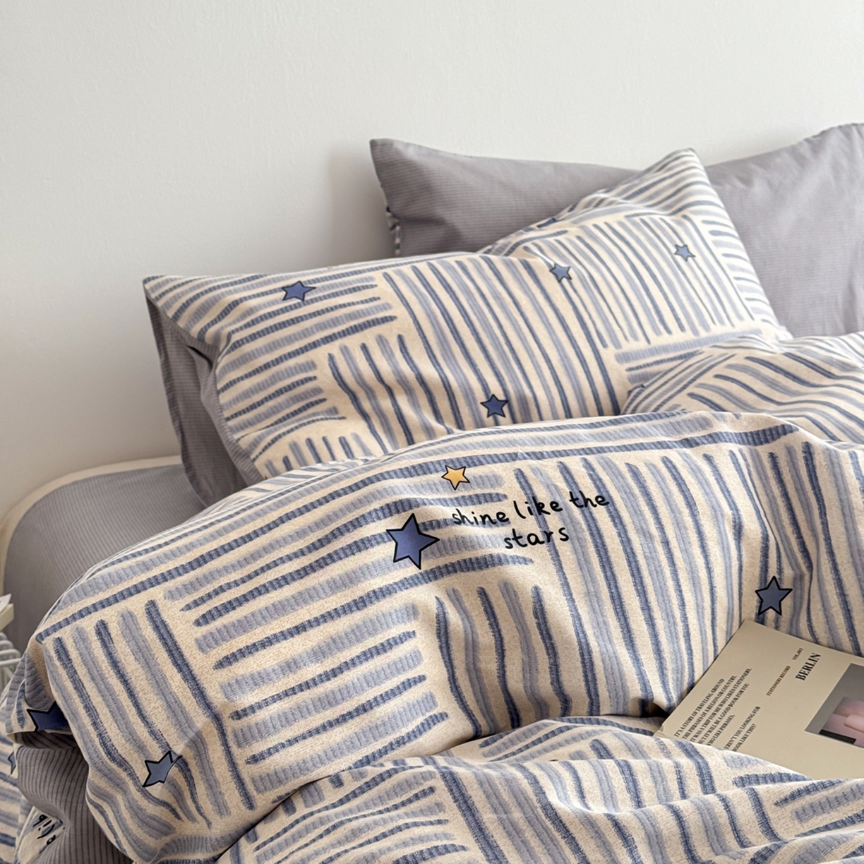 91家纺网 家纺一手货源 找家纺 （总）女子家纺 2026新款40支12868简约全棉四件套