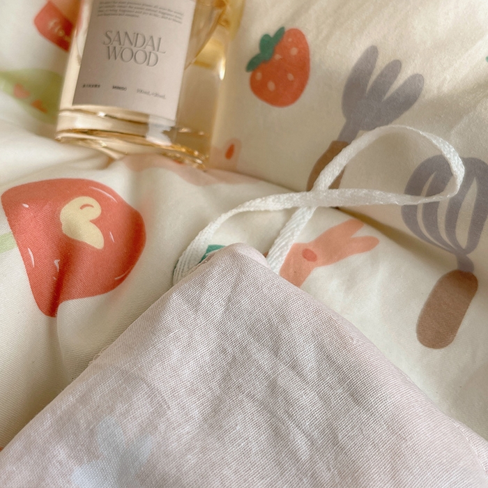 91家纺网 家纺一手货源 找家纺 瑞莱 2026新款全棉印花单被套系列 彩绘童话