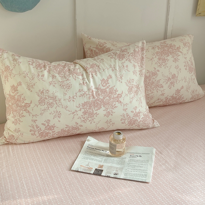 91家纺网 家纺一手货源 找家纺 瑞莱 2026新款全棉印花单被套系列 藤蔓花影