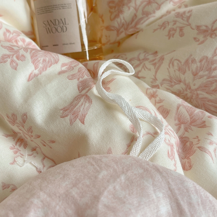 91家纺网 家纺一手货源 找家纺 瑞莱 2026新款全棉印花单被套系列 藤蔓花影