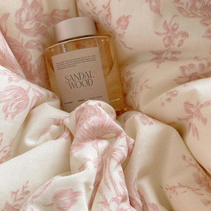 91家纺网 家纺一手货源 找家纺 瑞莱 2026新款全棉印花单被套系列 藤蔓花影