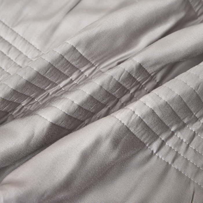 91家纺网 家纺一手货源 找家纺 岚吉家纺 2026新款莫代尔慕斯单床笠 床笠单件 床笠三件套 慕斯-高级灰