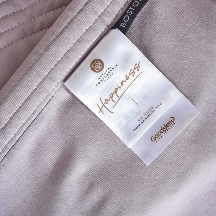 91家纺网 家纺一手货源 找家纺 岚吉家纺 2026新款莫代尔慕斯单床笠 床笠单件 床笠三件套 慕斯-紫灰