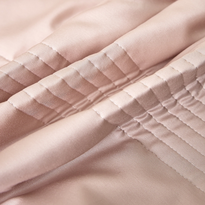 91家纺网 家纺一手货源 找家纺 岚吉家纺 2026新款莫代尔慕斯单床笠 床笠单件 床笠三件套 慕斯-珍珠粉