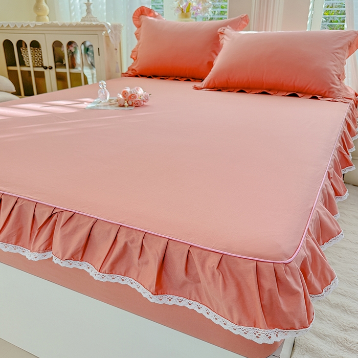 91家纺网 家纺一手货源 找家纺 （总）美达家纺 2026新款13372全棉素色单层床笠