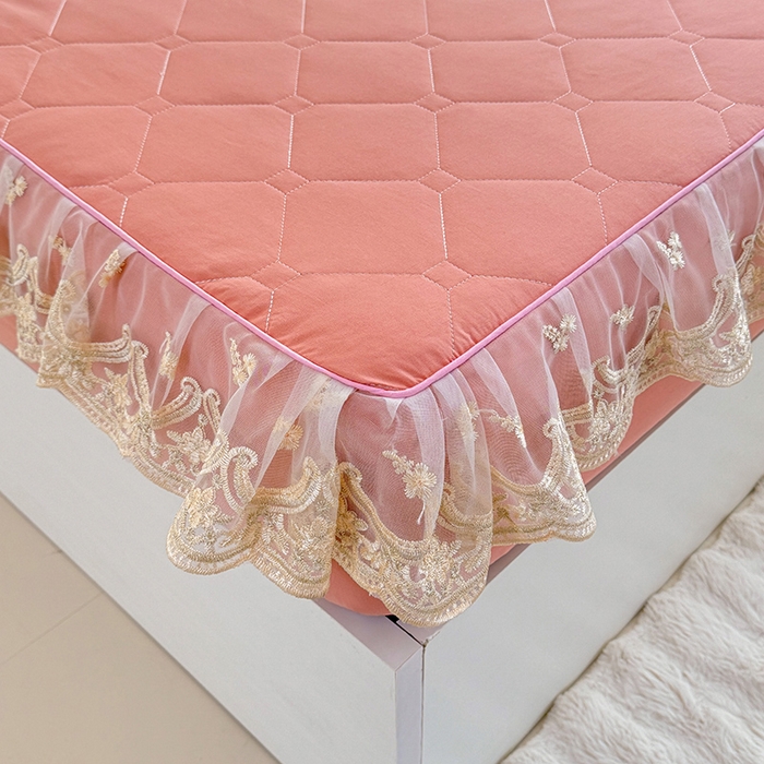 91家纺网 家纺一手货源 找家纺 （总）美达家纺 2026新款13372全棉素色夹棉床笠