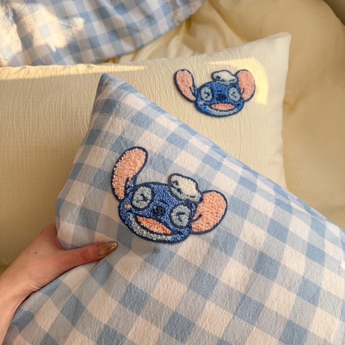 91家纺网 家纺一手货源 找家纺 海岛哥哥 2026新款皱皱纱毛巾绣四件套-含买家秀 考拉迪宝