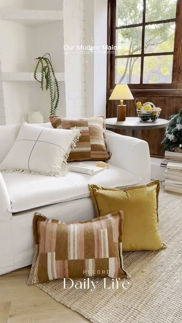 91家纺网 家纺一手货源 找家纺 （总）美茉家居 2026新款阡陌角落抱枕组合