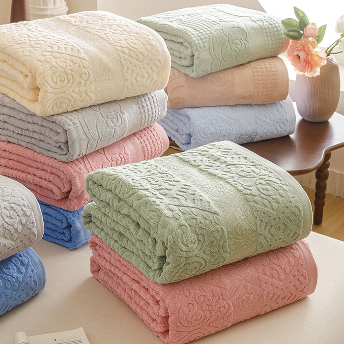 91家纺网 家纺一手货源 找家纺 悦然毛巾被 2026新款全棉老式毛巾被夏被空调毯 组合