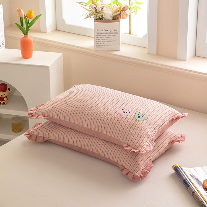 91家纺网 家纺一手货源 找家纺 （总）梦莱家纺 2026新款自然棉麻荞麦护颈枕枕头枕芯