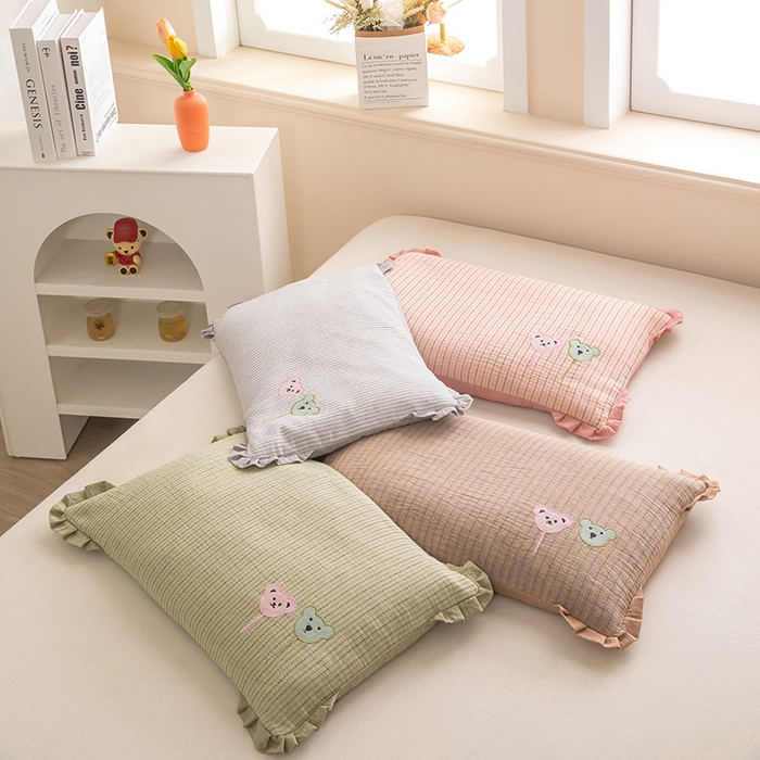 梦莱家纺 2026新款自然棉麻荞麦护颈枕枕头枕芯 组合图仅供展示