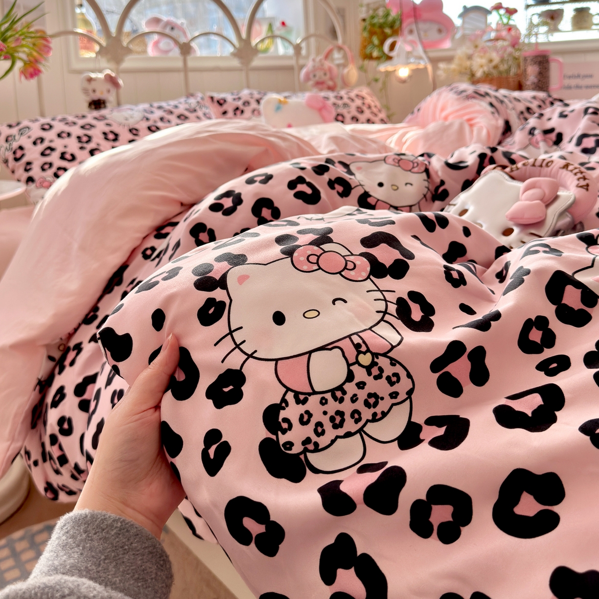 91家纺网 家纺一手货源 找家纺 （总）卡斯诺家纺馆 2026新款卡通水洗云朵棉四件套下载文件包含买家秀