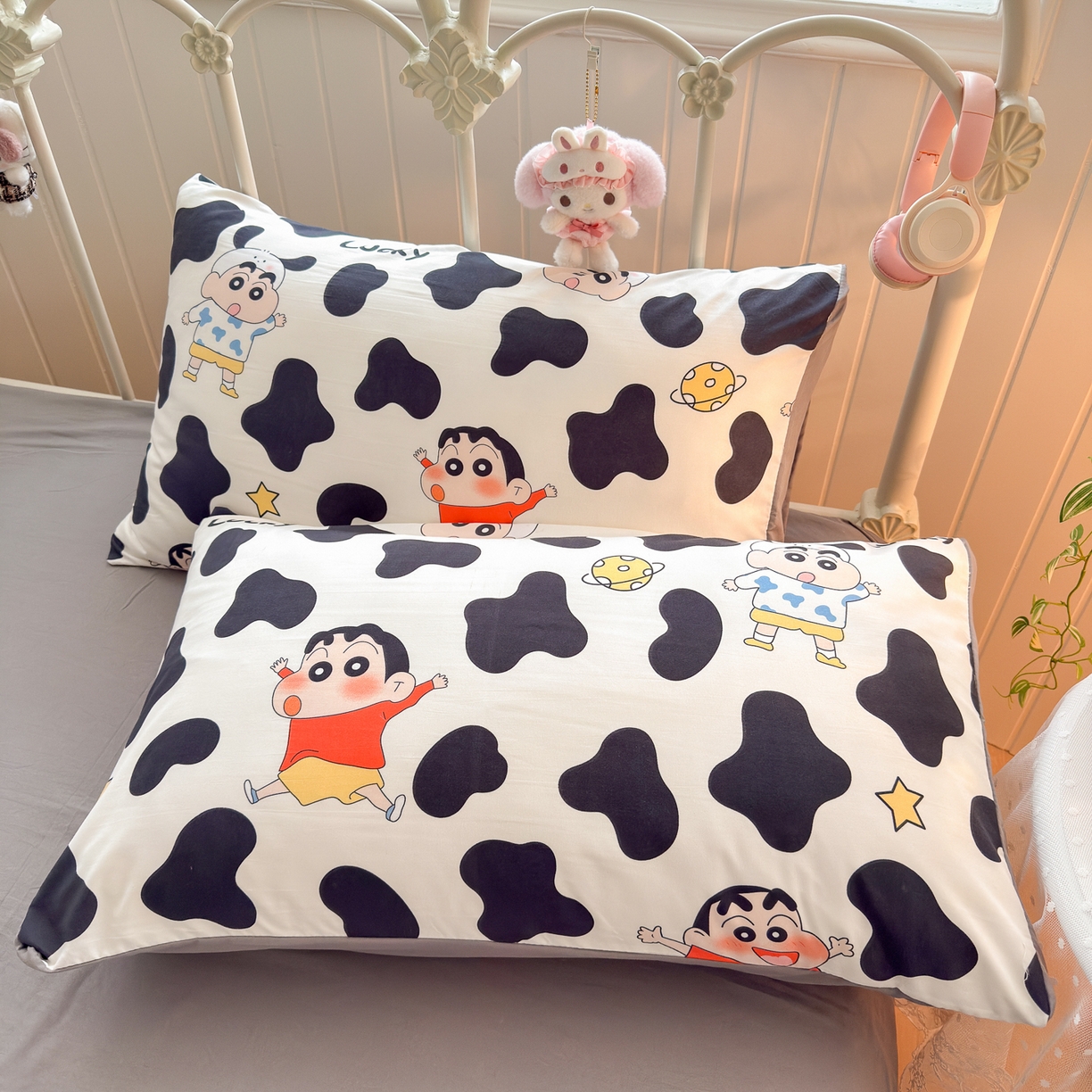 91家纺网 家纺一手货源 找家纺 卡斯诺家纺馆 2026新款卡通水洗云朵棉四件套下载文件包含买家秀 动感涂鸭