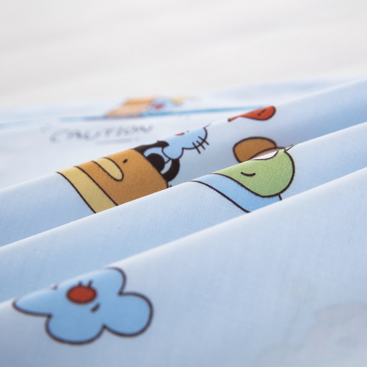 91家纺网 家纺一手货源 找家纺 乐秀家纺 2026新款卡通全棉枕套儿童幼儿园枕头欢乐碰碰车