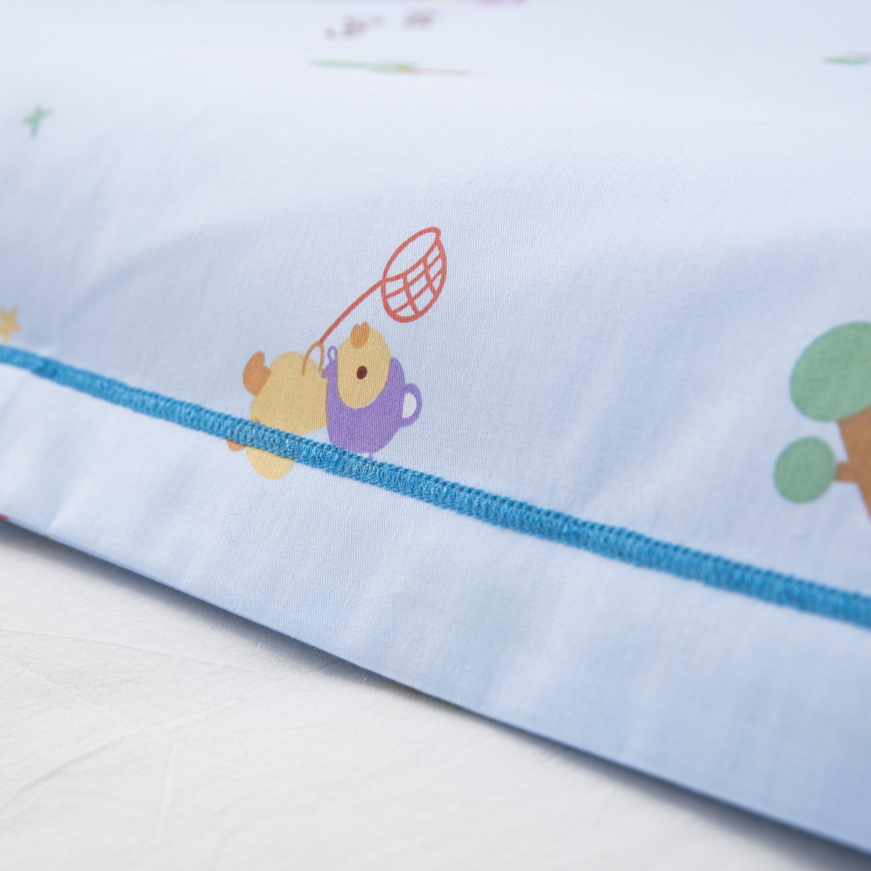 91家纺网 家纺一手货源 找家纺 乐秀家纺 2026新款卡通全棉枕套儿童幼儿园枕头恐龙派对