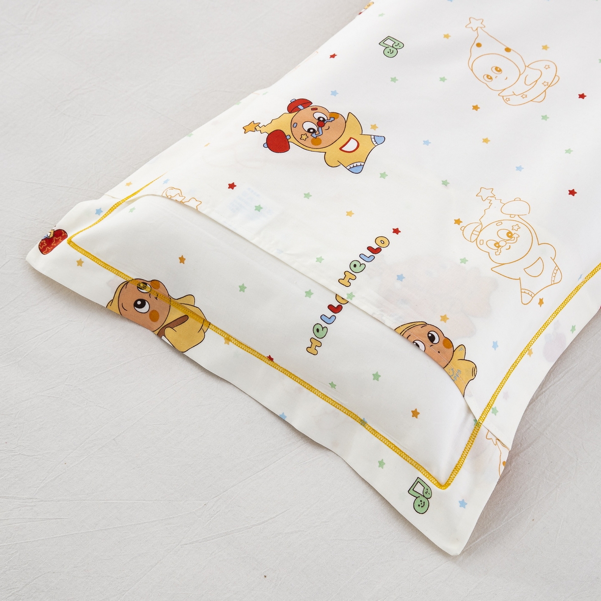 91家纺网 家纺一手货源 找家纺 乐秀家纺 2026新款卡通全棉枕套儿童幼儿园枕头星梦人