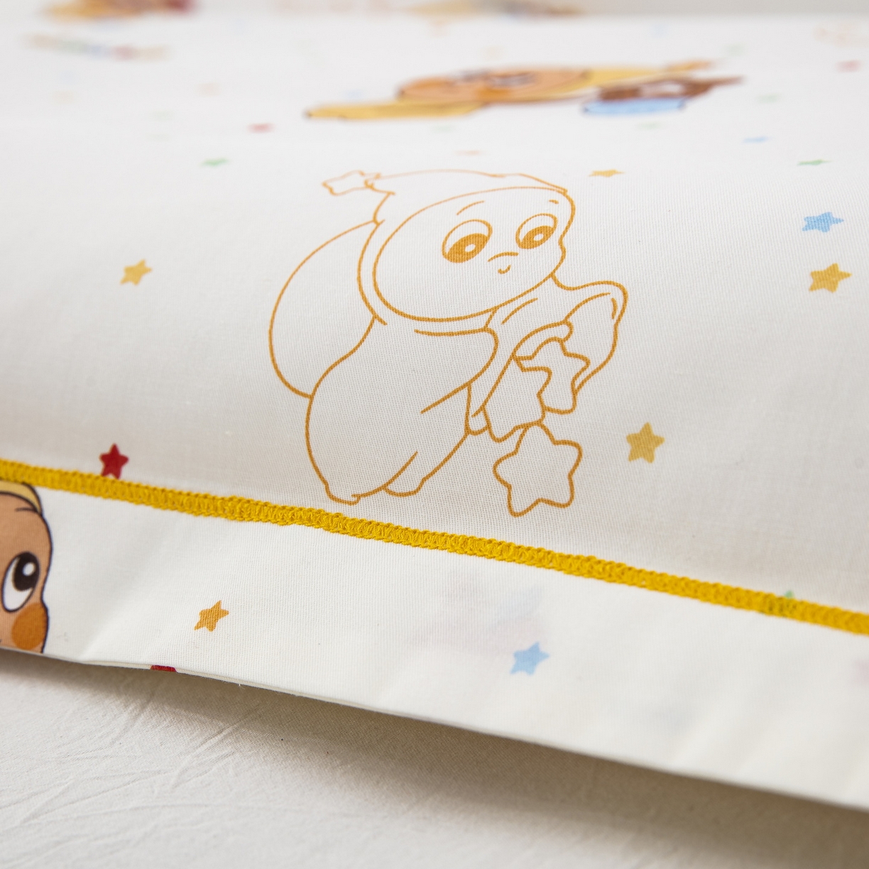 91家纺网 家纺一手货源 找家纺 乐秀家纺 2026新款卡通全棉枕套儿童幼儿园枕头星梦人