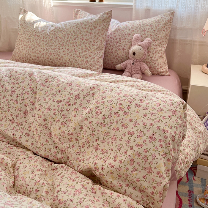 91家纺网 家纺一手货源 找家纺 （总）优佳优品 【提供买家秀】2026新款加厚水洗仿棉A类印花四件套