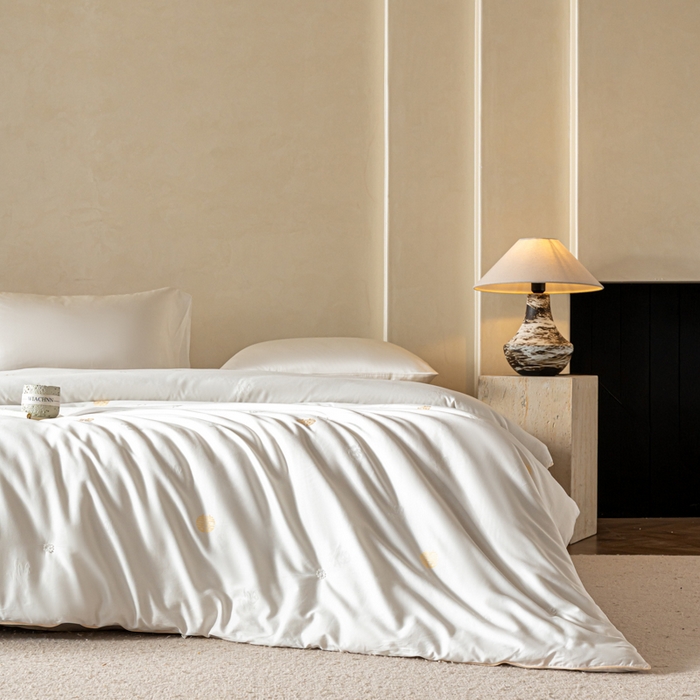 91家纺网 家纺一手货源 找家纺 （总）茧月家纺 2026新款桑蚕长丝喜被被子被芯