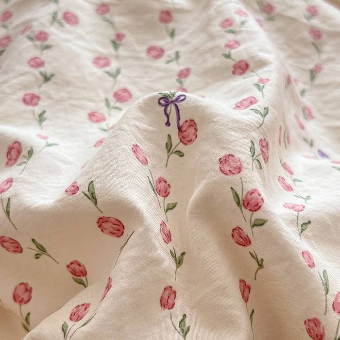 91家纺网 家纺一手货源 找家纺 优佳优品 【提供买家秀】2026新款加厚水洗仿棉A类印花四件套 玫香懒卧