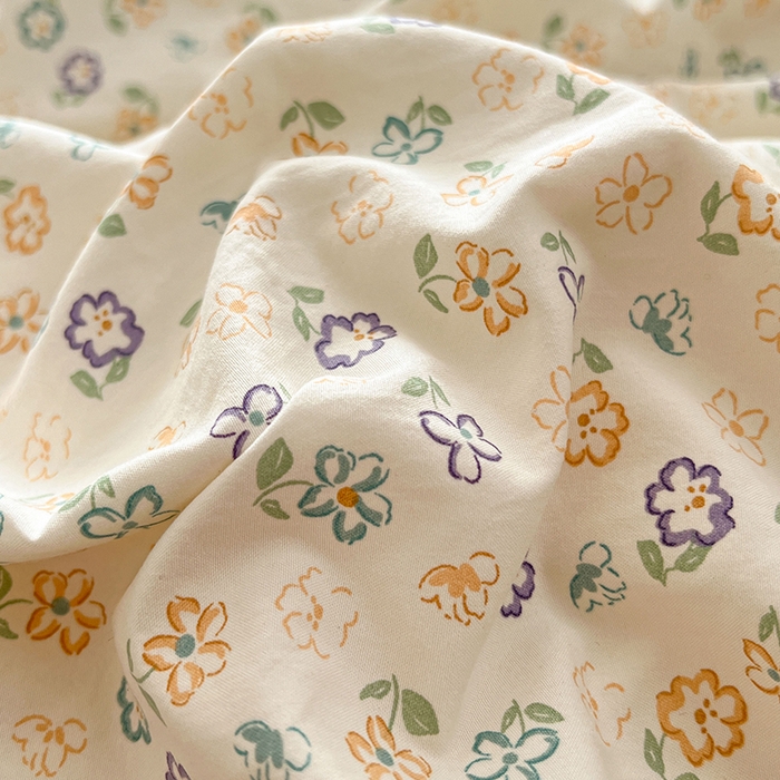 91家纺网 家纺一手货源 找家纺 优尚佳生活馆 【提供买家秀】2026新款加厚水洗仿棉A类印花四件套 软风青芜