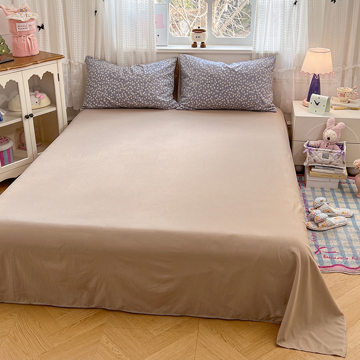 91家纺网 家纺一手货源 找家纺 优佳优品 【提供买家秀】2026新款加厚水洗仿棉A类印花四件套 漫天星辰