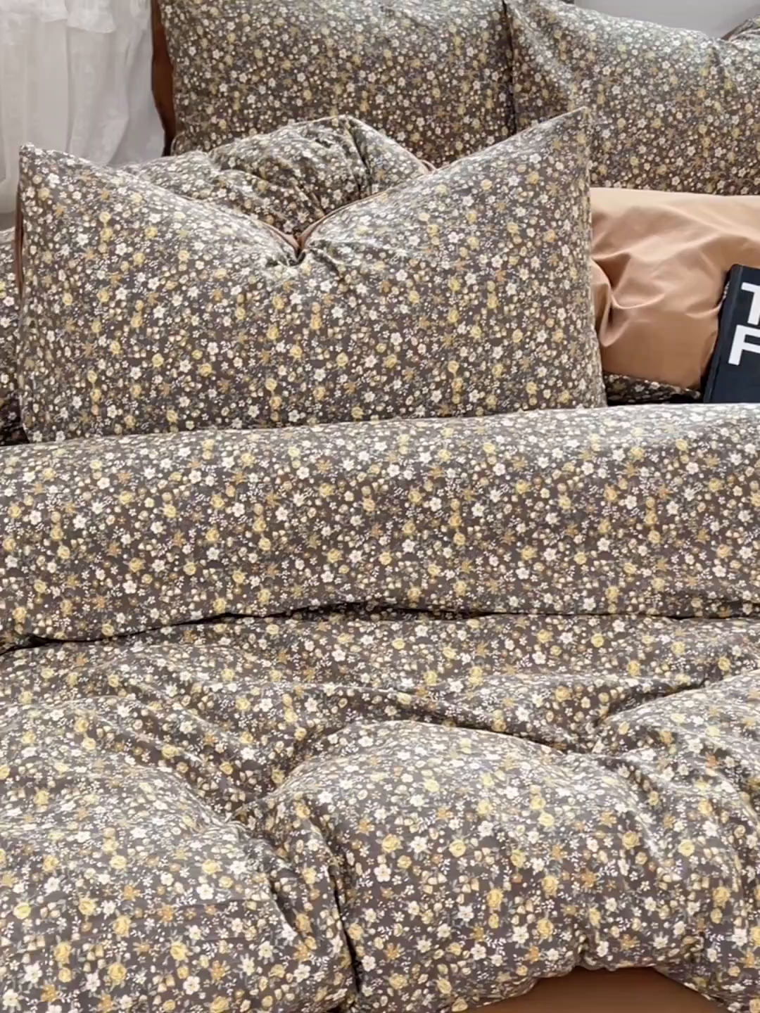 91家纺网 家纺一手货源 找家纺 优佳优品 【提供买家秀】2026新款加厚水洗仿棉A类印花四件套 阿嬷花忆