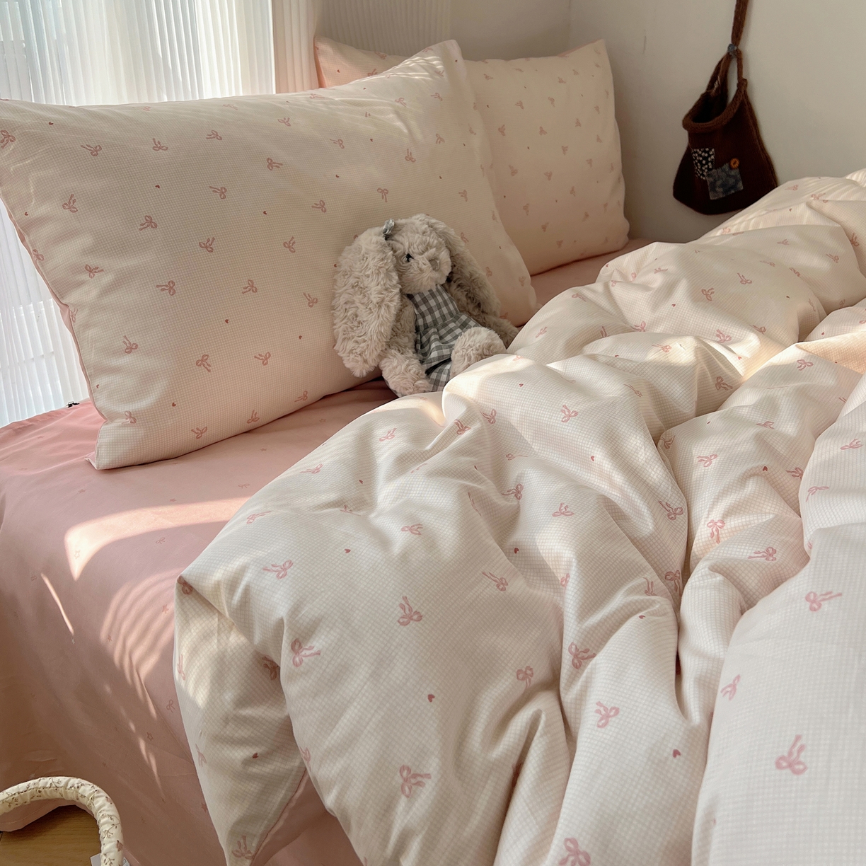 91家纺网 家纺一手货源 找家纺 （总）XIWEN-希文家纺 2026春夏新款40支全棉13372卡通四件套