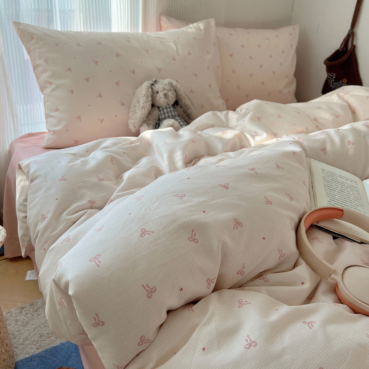 91家纺网 家纺一手货源 找家纺 （总）XIWEN-希文家纺 2026春夏新款40支全棉13372卡通四件套