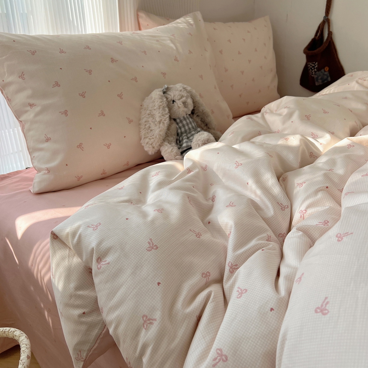 91家纺网 家纺一手货源 找家纺 （总）XIWEN-希文家纺 2026春夏新款40支全棉13372卡通四件套