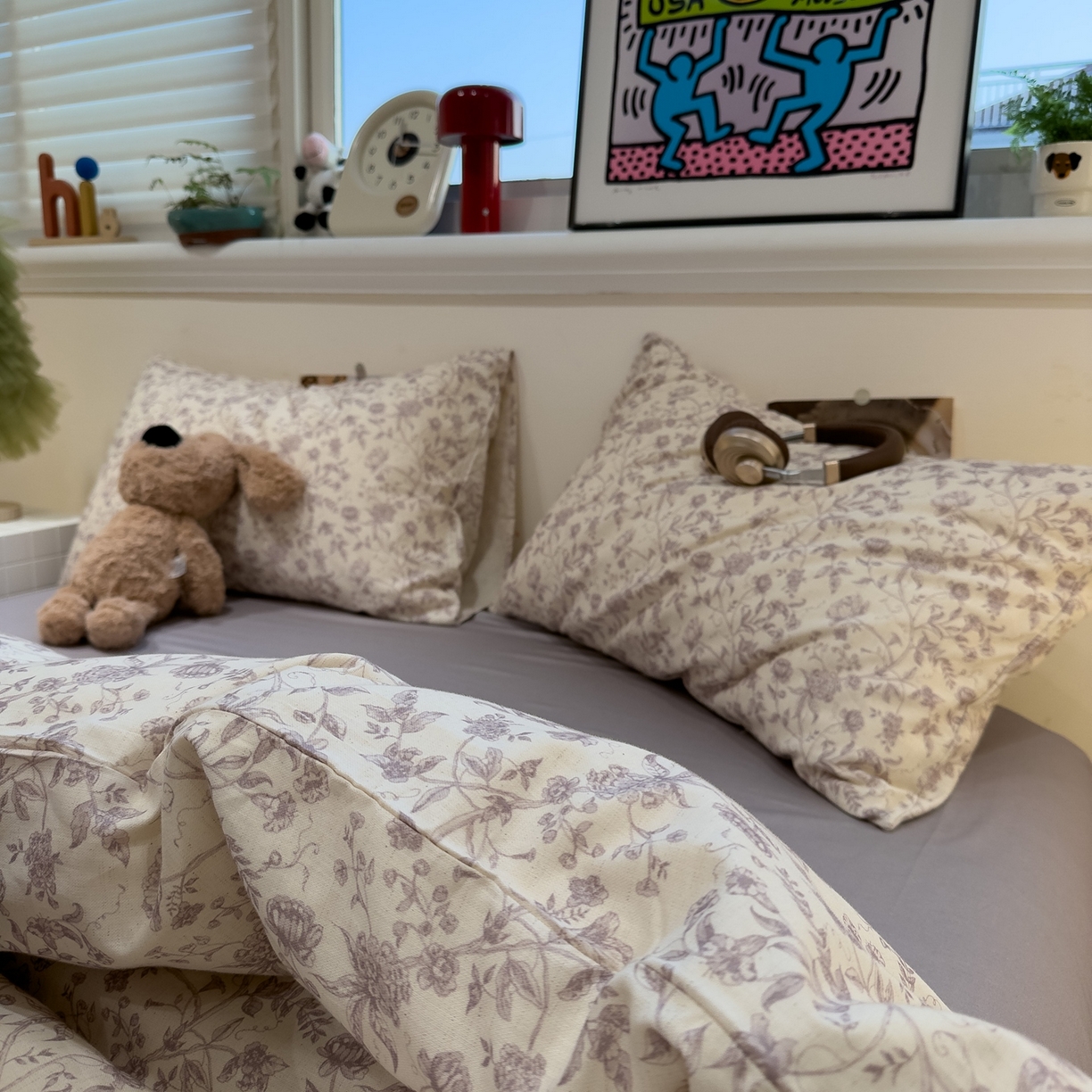 91家纺网 家纺一手货源 找家纺 （总）珺柔家纺 2026新款亲肤舒适棉麻印花四件套