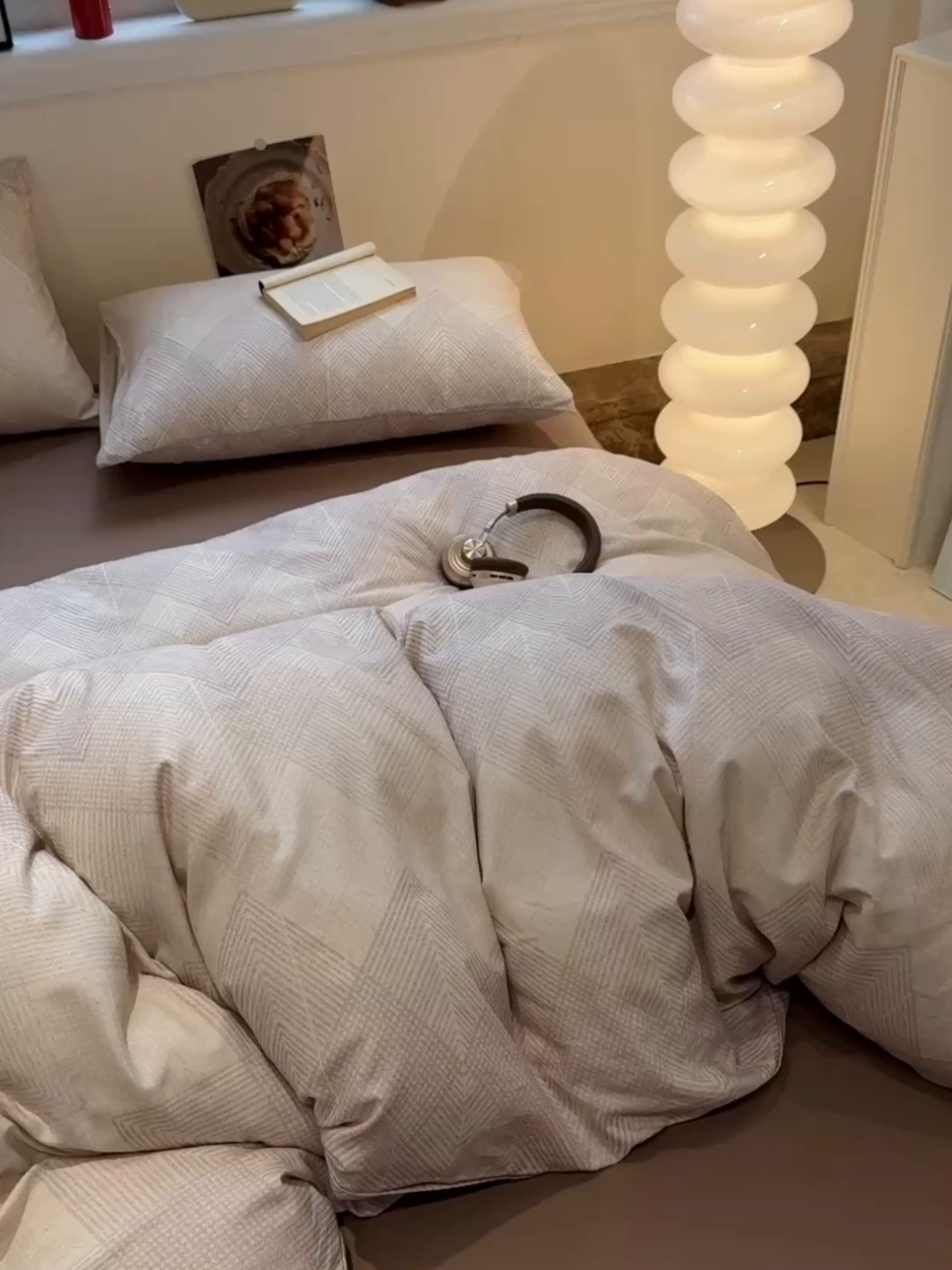 91家纺网 家纺一手货源 找家纺 珺柔家纺 2026新款亲肤舒适棉麻印花四件套 时光