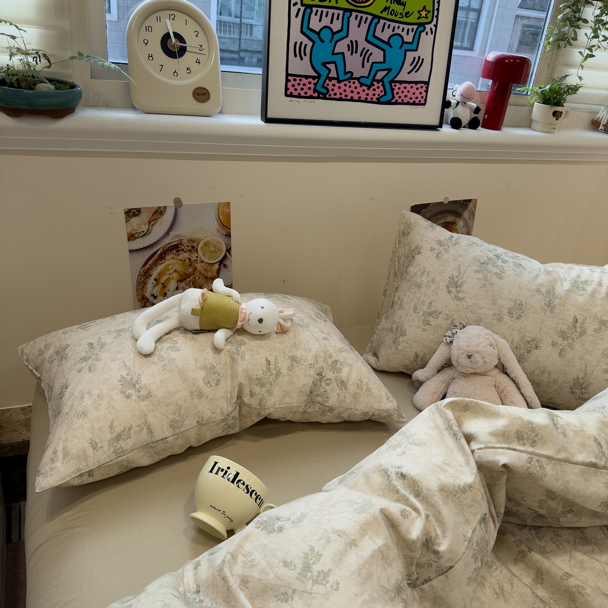 91家纺网 家纺一手货源 找家纺 珺柔家纺 2026新款亲肤舒适棉麻印花四件套 仙草