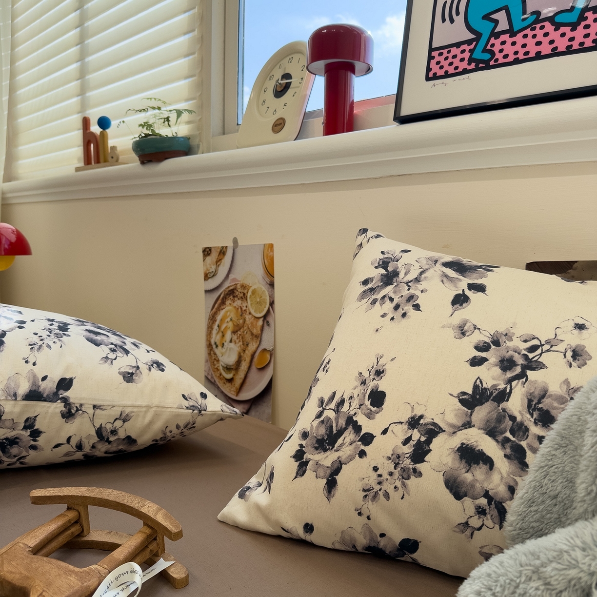 91家纺网 家纺一手货源 找家纺 珺柔家纺 2026新款亲肤舒适棉麻印花四件套 叶语