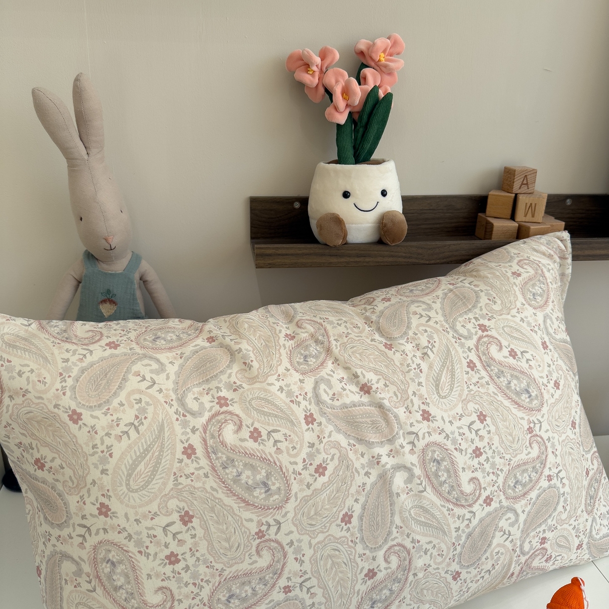 91家纺网 家纺一手货源 找家纺 珺柔家纺 2026新款亲肤舒适棉麻印花四件套 叶之舞