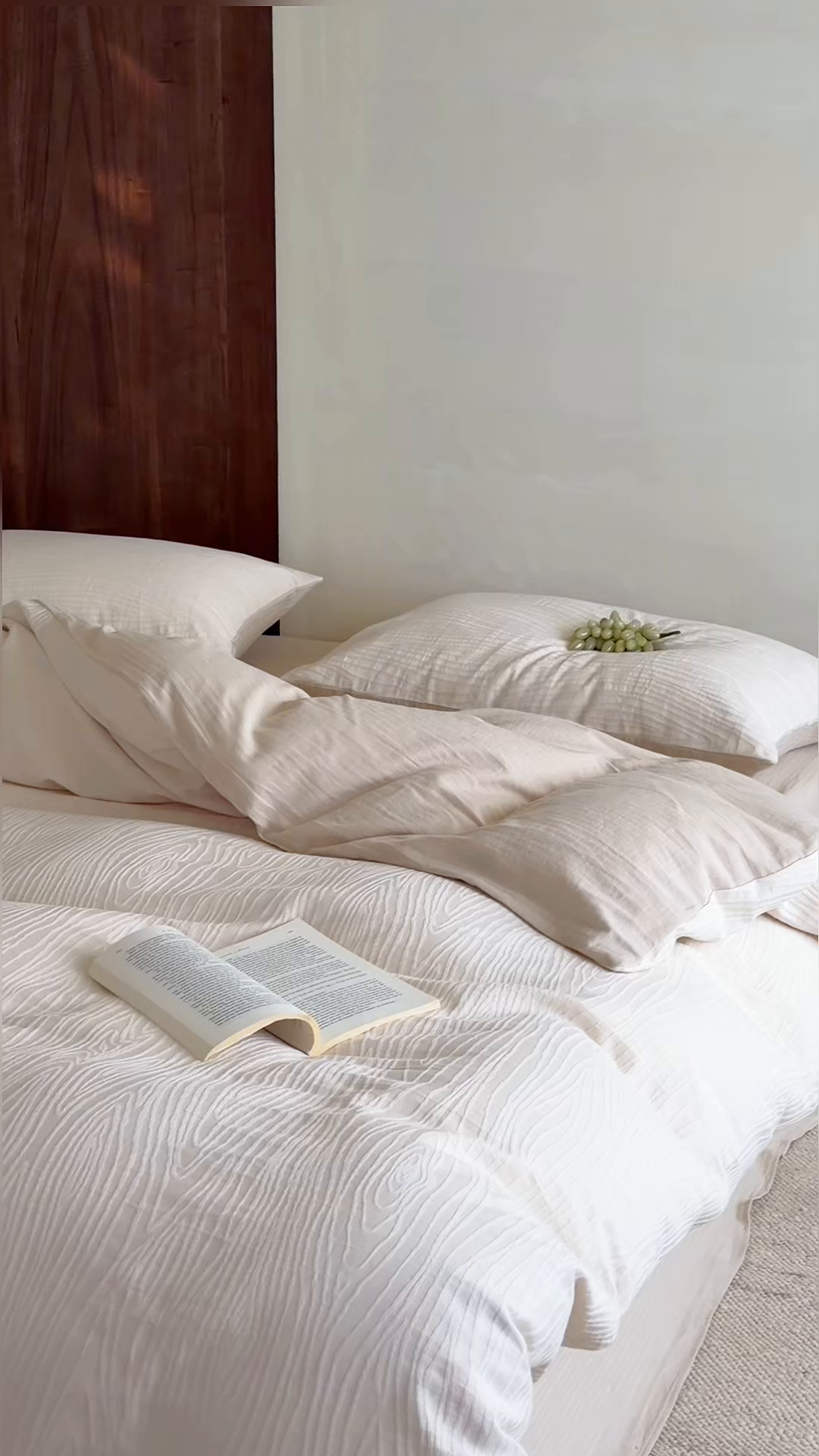 91家纺网 家纺一手货源 找家纺 静家居-简约原创家纺 2026新款奶油叱咤风60s全棉纯棉厚织提花四件套轻屿 轻屿-暖沙